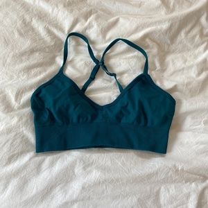 LULULEMON teal sports bra - Convertible